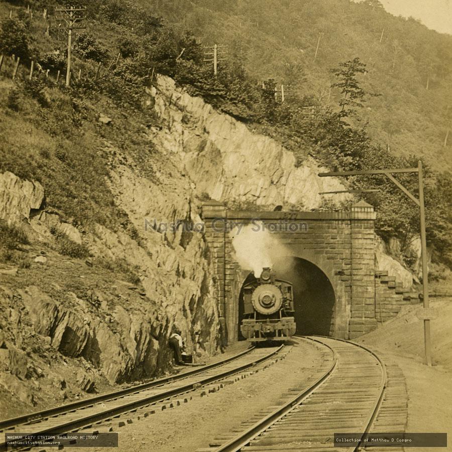 Postcard: East Portal of Hoosac Tunnel